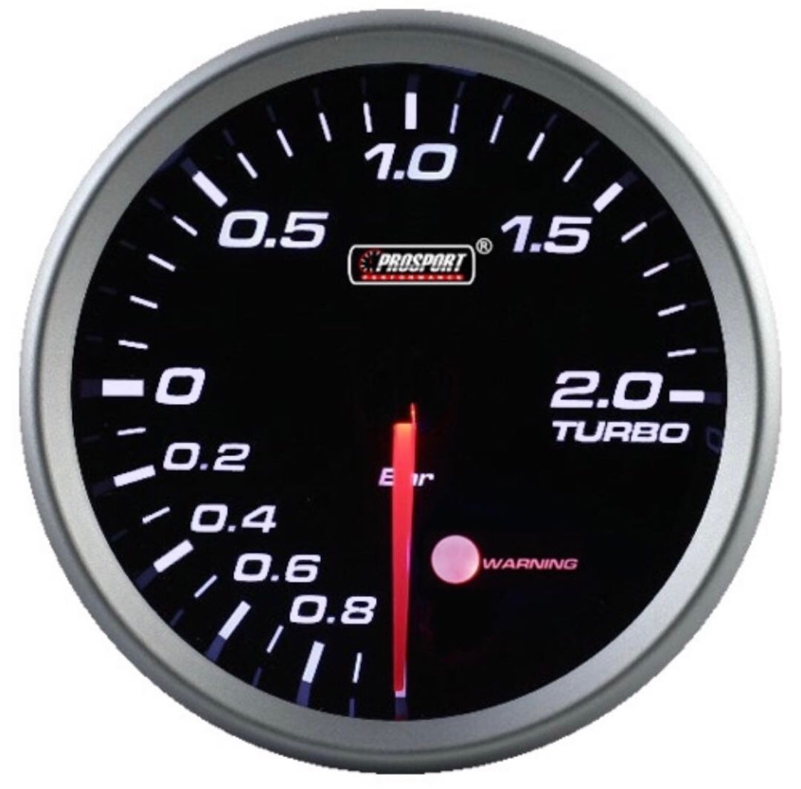 Manometro turbo PROSPORT 80mm BASE