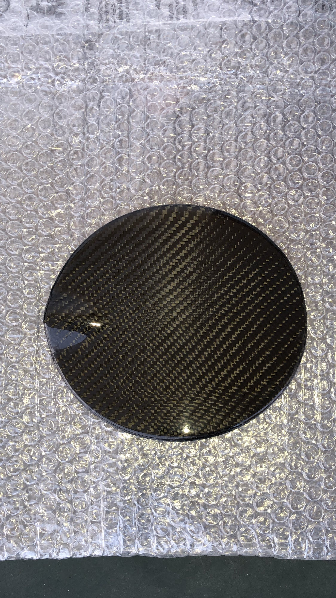 Cover sportelletto benzina in vera fibra di carbonio ABARTH 500/595
