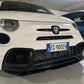 Splitter lama anteriore Abarth 595 in vera fibra di carbonio