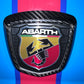 Cover Posteriore Stemma in Vera Fibra Di Carbonio 500/595 ABARTH