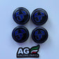 Set 4 Coprimozzi Abarth 60mm