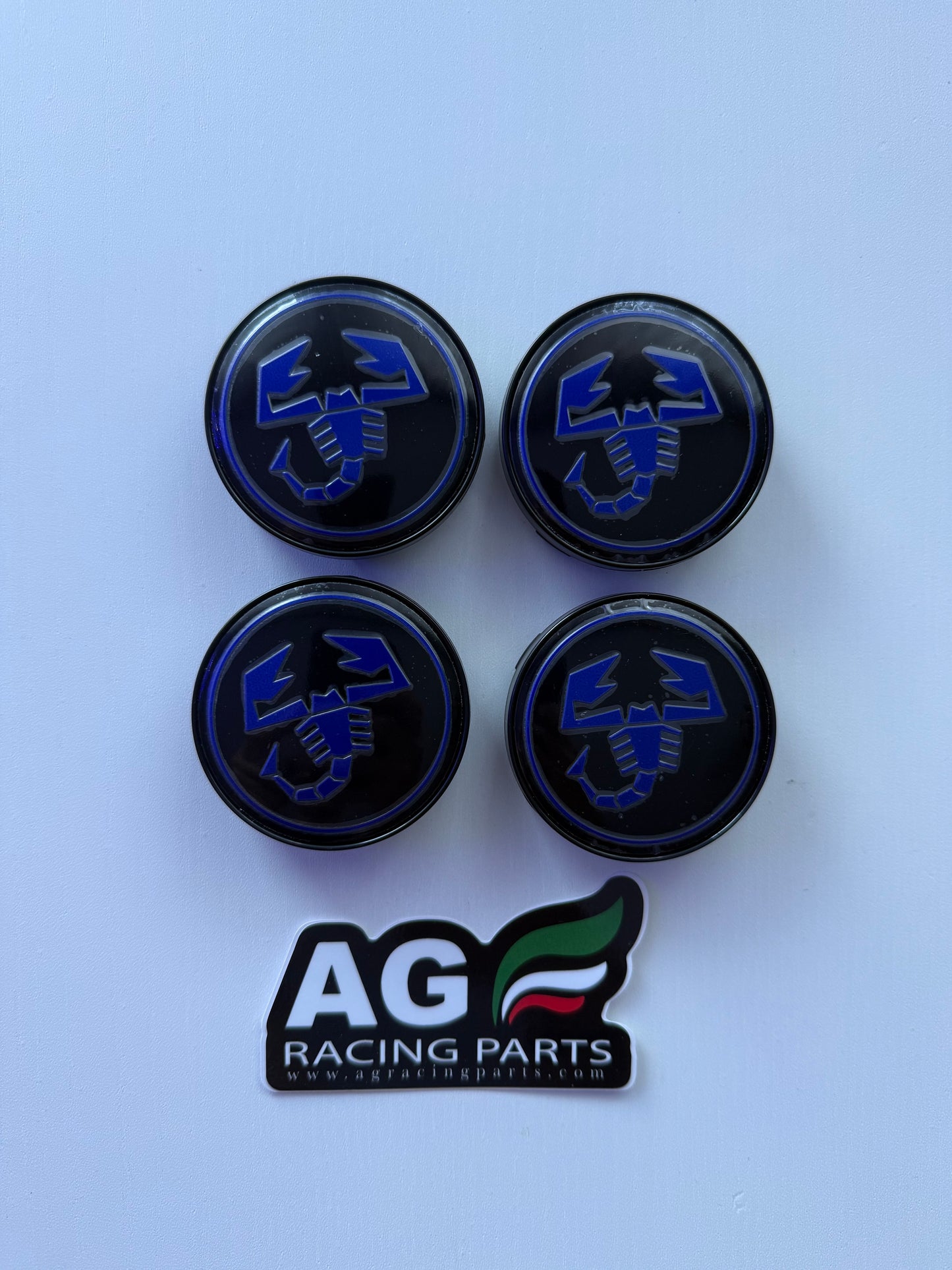 Set 4 Coprimozzi Abarth 60mm