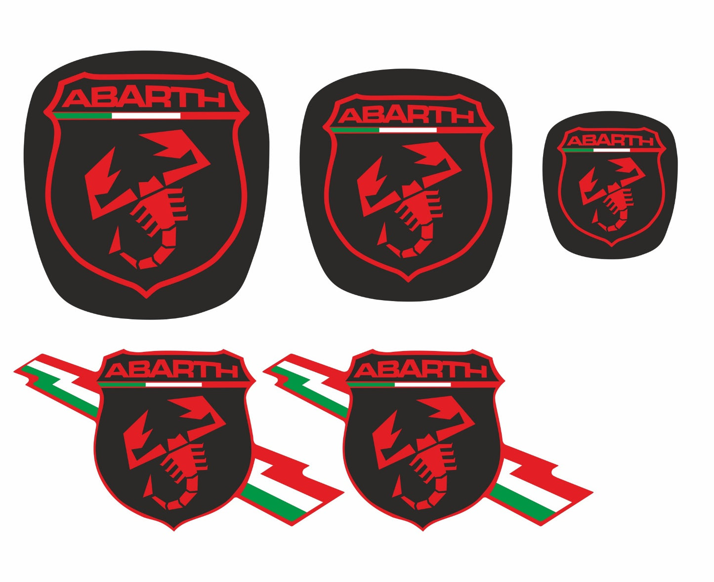 Kit copriloghi Grande Punto Abarth GPA