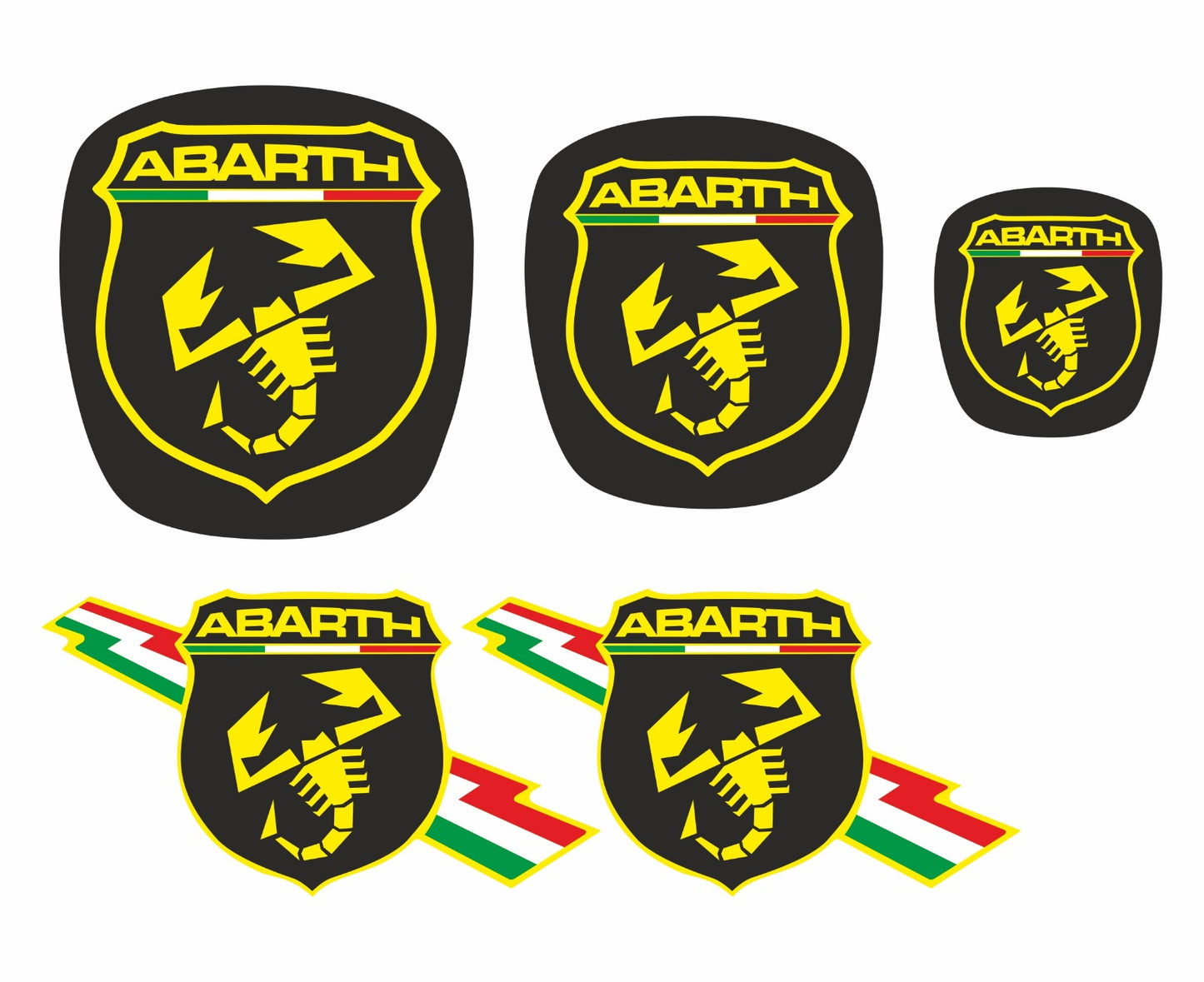 Kit copriloghi Grande Punto Abarth GPA