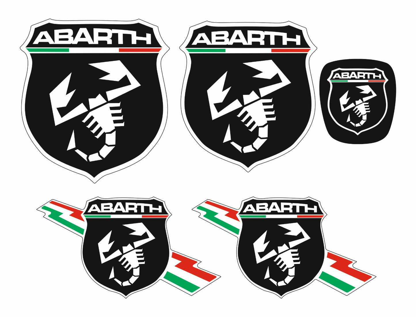 Kit copriloghi 500/595 Abarth