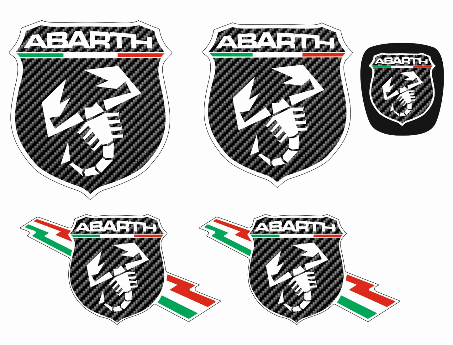 Kit copriloghi 500/595 Abarth