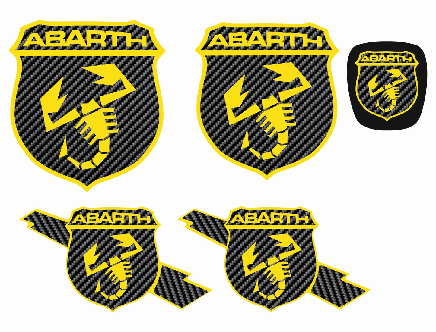 Kit copriloghi 500/595 Abarth