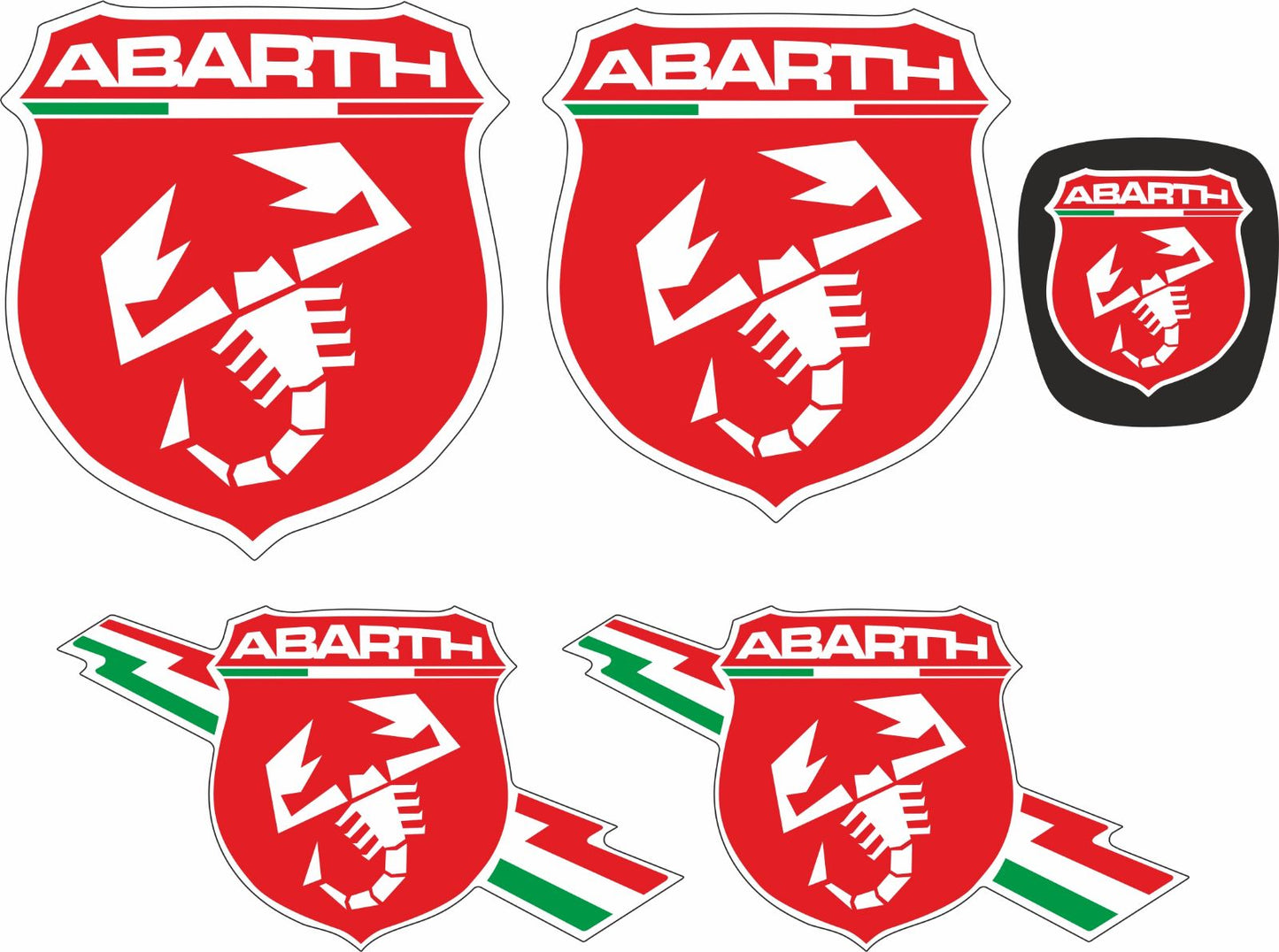 Kit copriloghi 500/595 Abarth