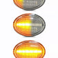 Frecce laterali dinamiche a led fumè per Fiat/Abarth 500