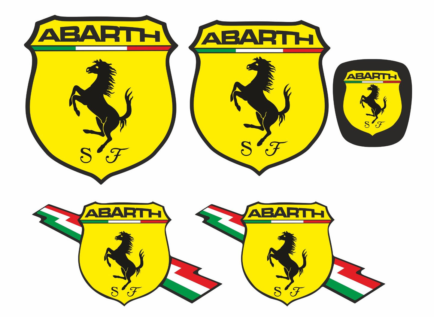 Kit copriloghi 500/595 Abarth