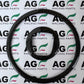 Cover centrale volante Abarth/Fiat 500 in vera fibra di carbonio (modello2)